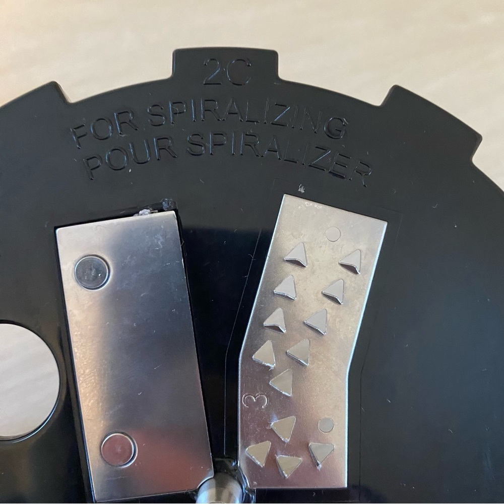 Magic Veggie Bullet VB‑102 Inner Spiralizer Blade Disc 2C Replacement Part Disc